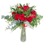 RAMO DE ROSAS ROJAS