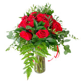 RAMO DE ROSAS ROJAS