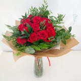 RAMO DE ROSAS ROJAS