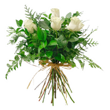 RAMO DE ROSAS BLANCAS