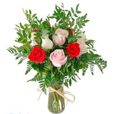 RAMO ROSAS 3 COLORES